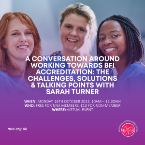 A conversation around working towards BFI accreditation : 16th October 2023