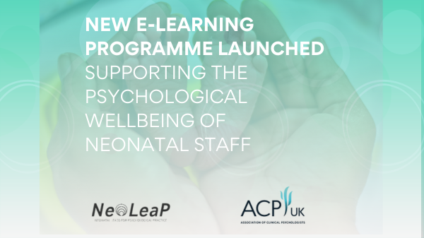 New e-learning programme launched to support the psychological wellbeing of neonatal staff (1)